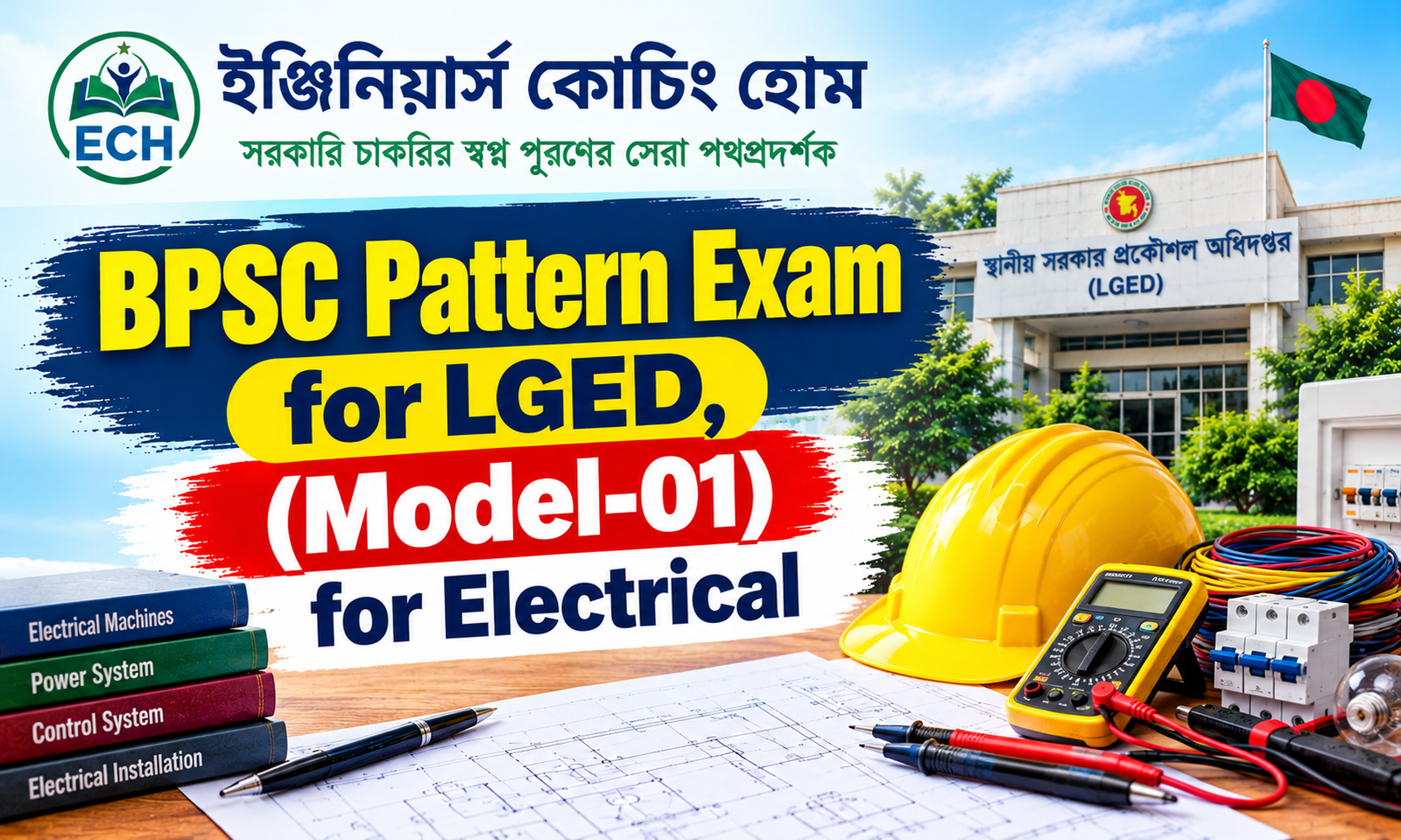 BPSC Pattern Exam for  LGED, (Model-01) for Electrical
